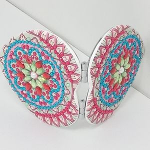 *** SOLD*** Mandela Heart Compact Mirror